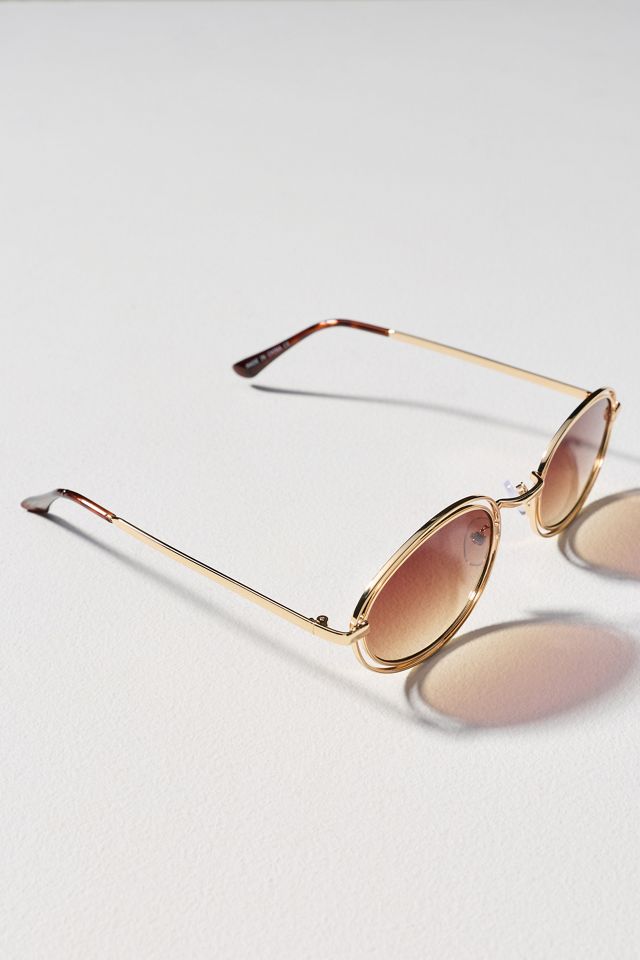 I-SEA Oval Rim Sunglasses #1