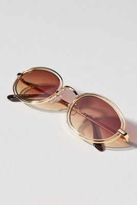 I-SEA Oval Rim Sunglasses