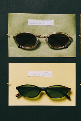 I-SEA Oval Rim Sunglasses | Anthropologie display picture 1