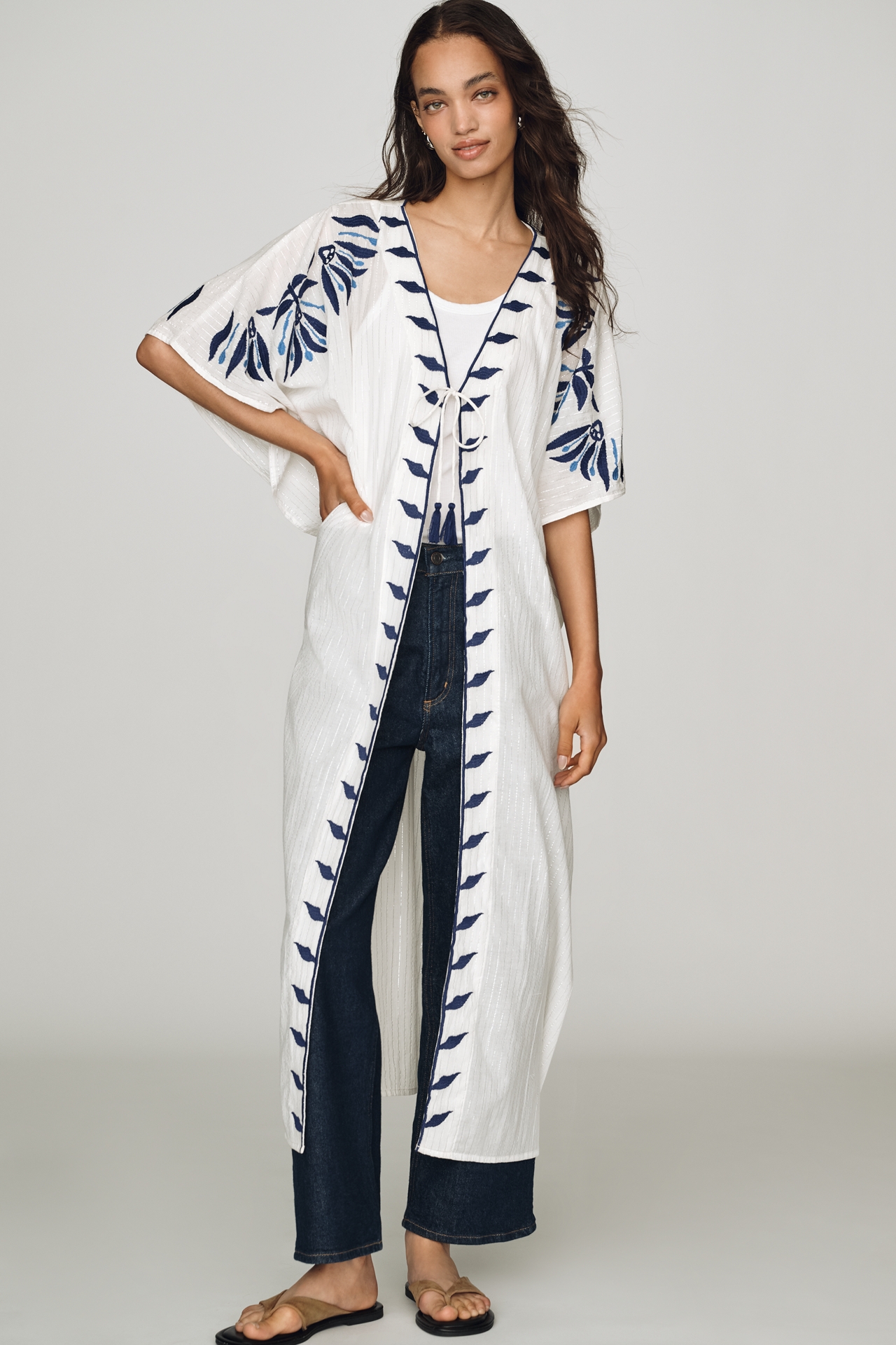 Omika Blanca Kaftan