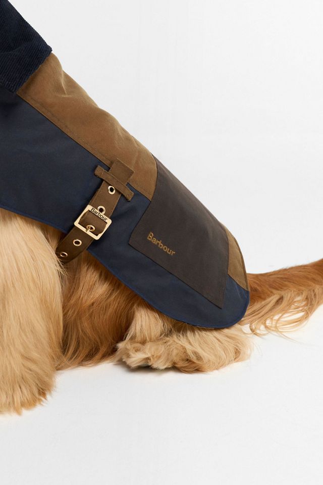 Barbour x Anthropologie Patch Waxed Dog Coat #1