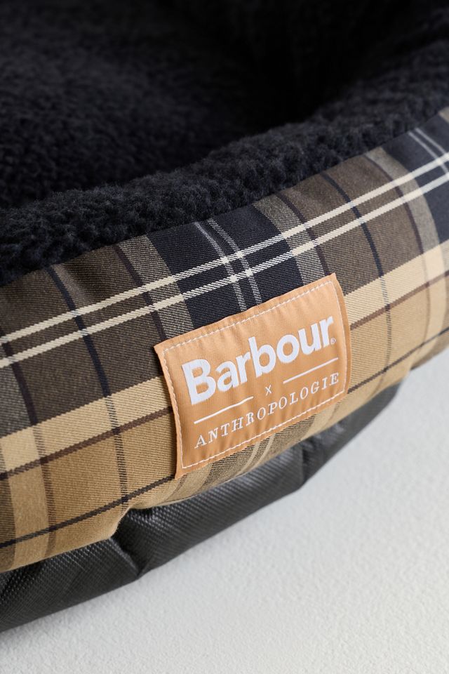 Barbour x Anthropologie 35" Round Tartan Dog Bed #6