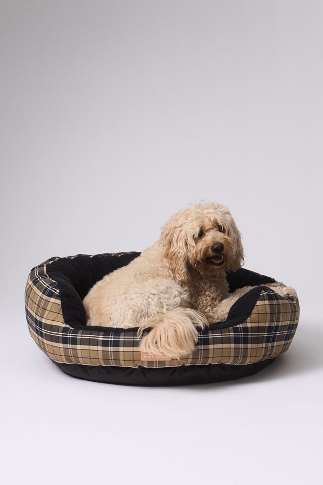 Barbour x Anthropologie 35" Round Tartan Dog Bed #2