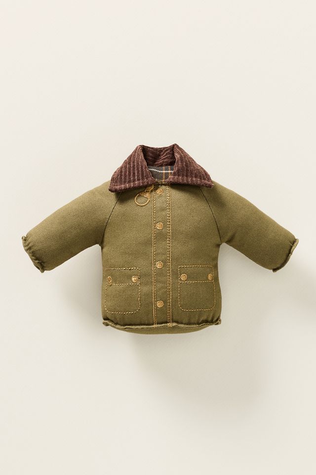 Barbour x Anthropologie Wax Jacket Dog Toy #1