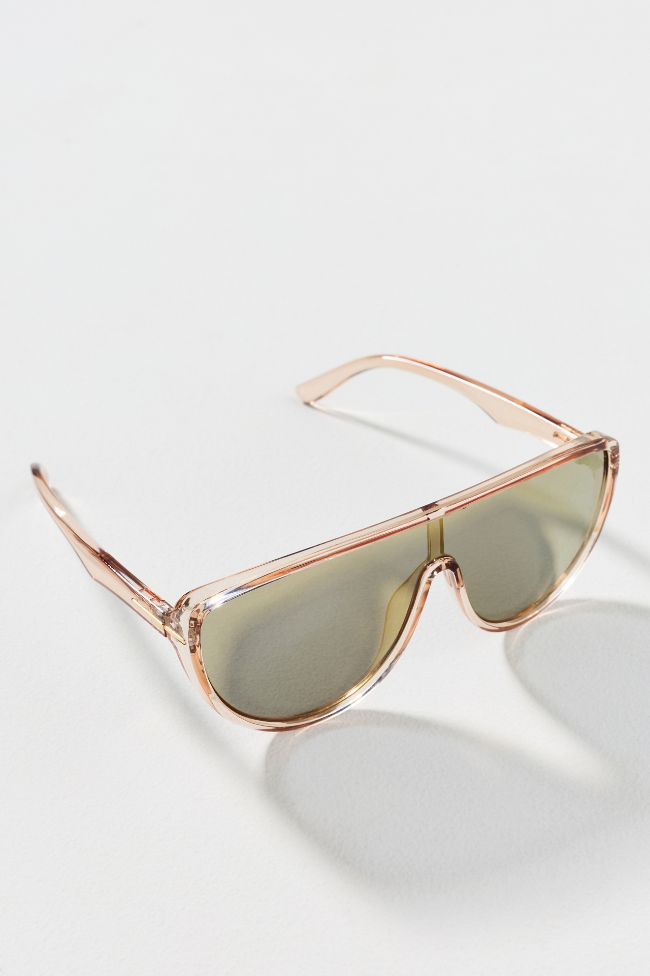 I-SEA Summer Oversized Shield Aviator Sunglasses