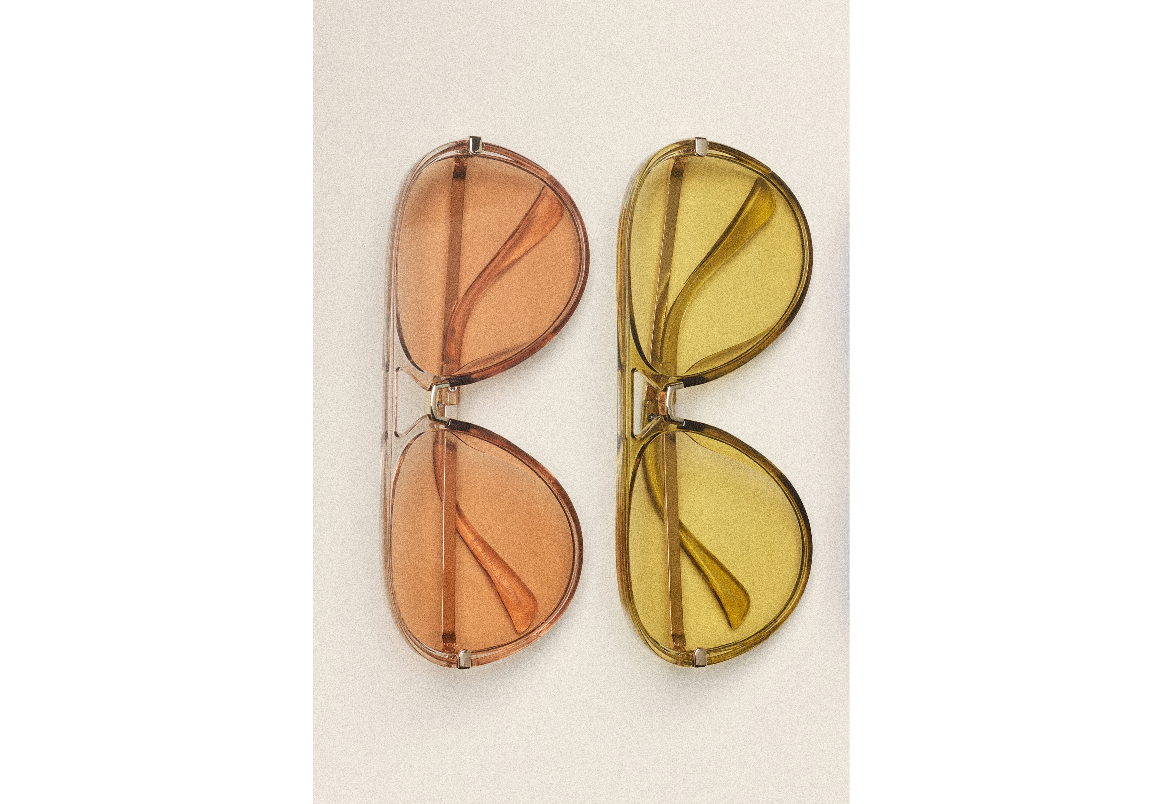 I-SEA Colored Translucent Aviator Sunglasses
