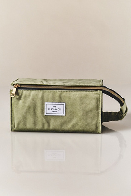 Velvet Makeup Box Bag