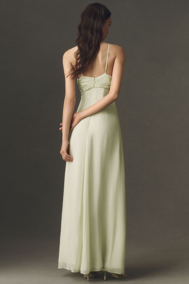 BHLDN Beaded Halter Maxi Dress #2