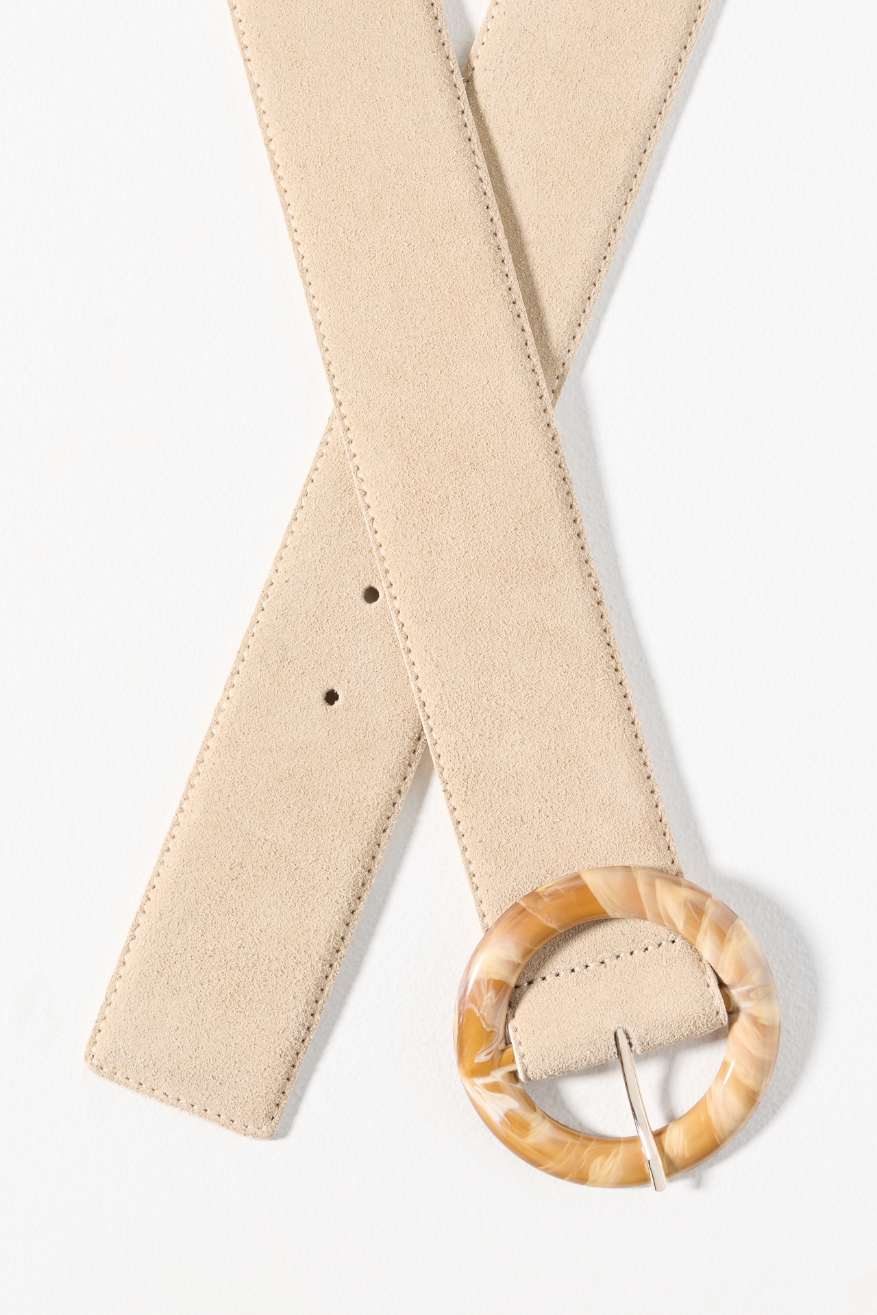 Alta Moda Suede Resin Belt