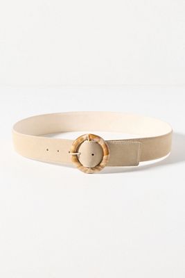 Alta Moda Suede Resin Belt