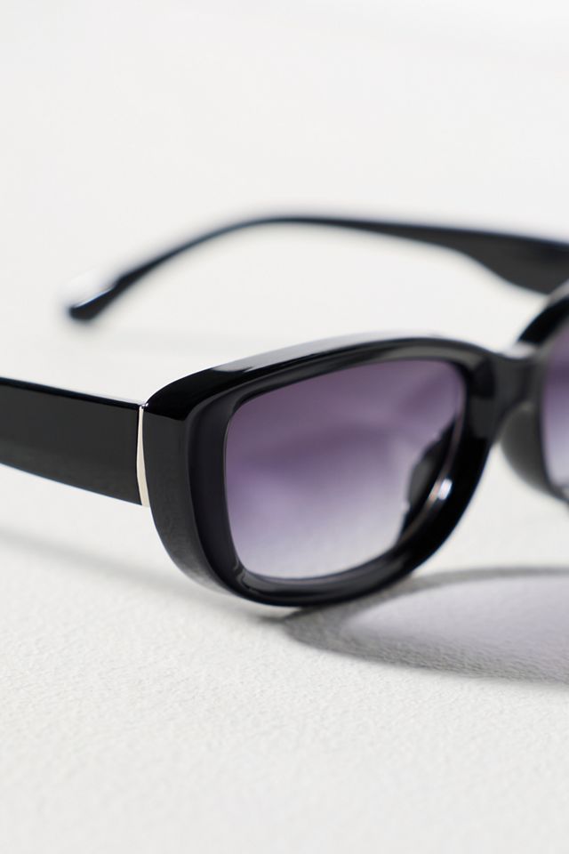 Reality Eyewear Winged Rectangle Sunglasses #2