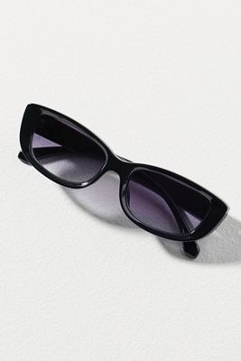 Reality Eyewear Winged Rectangle Sunglasses
