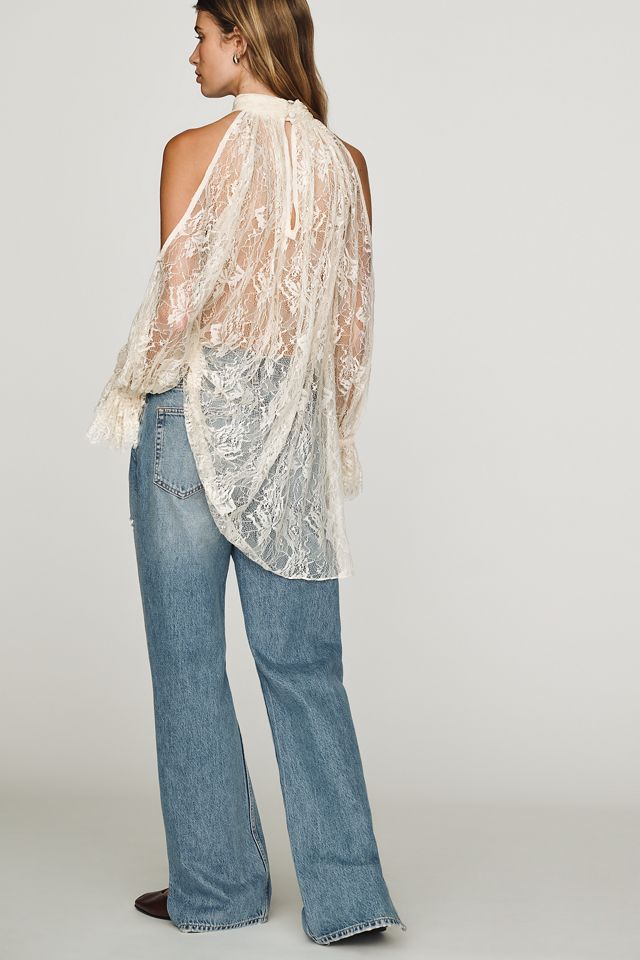 Hemant & Nandita Sheer Lace Tunic #1