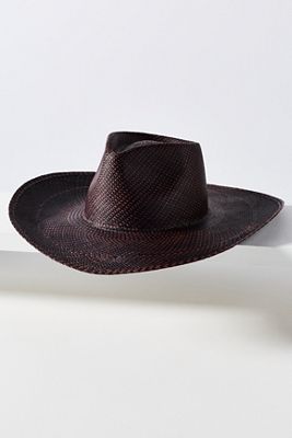 VAN PALMA／ヴァン パルマ　AUSTIN JR ハット ブラック Van Palma Austin Jr Rancher Hat | Anthropologie