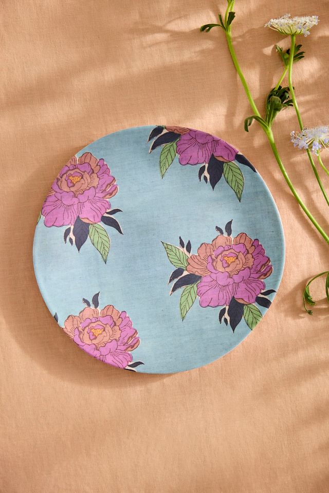 Blossom Melamine Dinner Plates, Set of 4 | Terrain