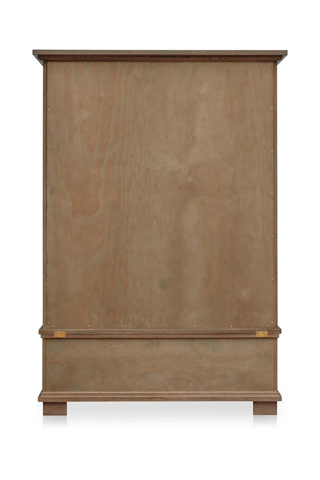 Lillian Ash Wood Curtained Cabinet #5
