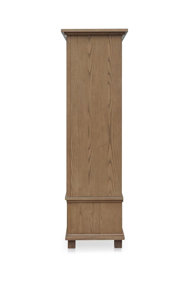 Lillian Ash Wood Curtained Cabinet #6