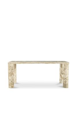 Segment Marble 30" Dining Table