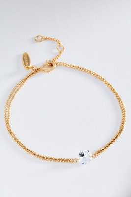 Delicate Floating Crystal Bracelet