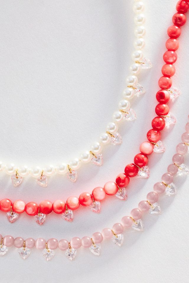 Beaded Crystal Necklace #3