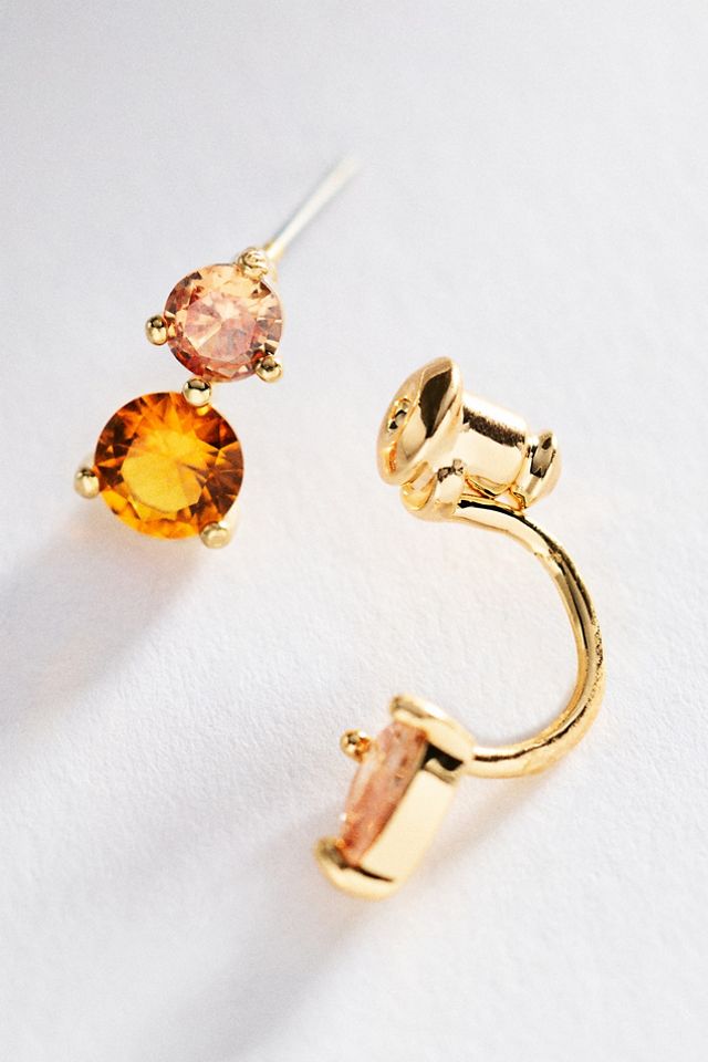 Colorful Ear Jacket Earring #1