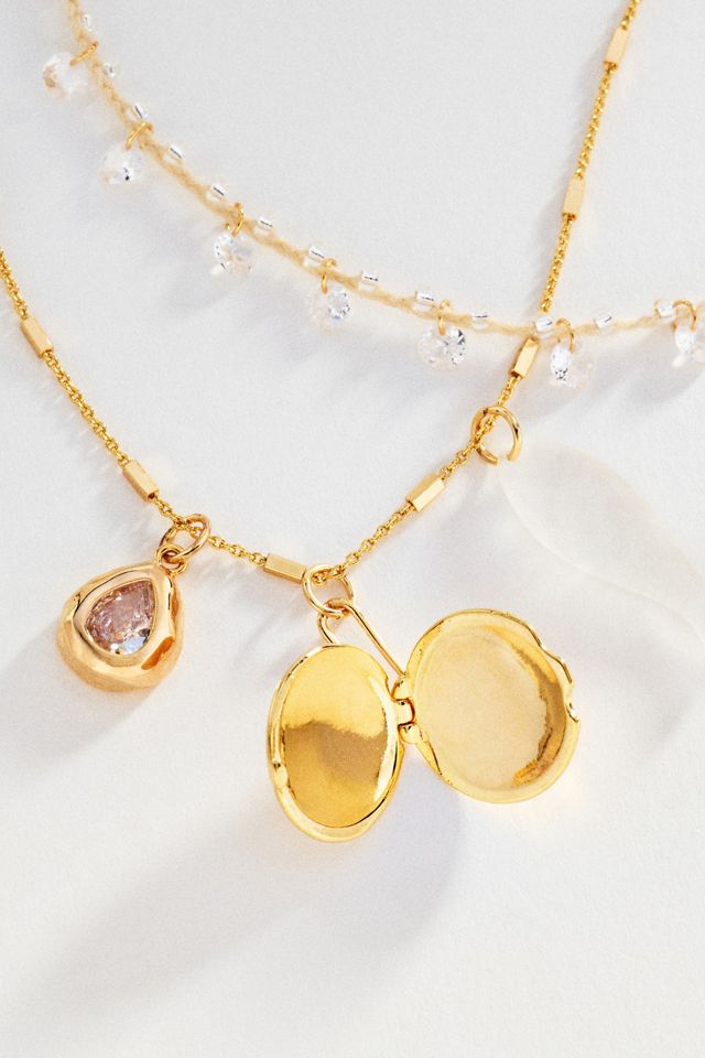 Threaded Layered Necklaces, Set of 2 #3