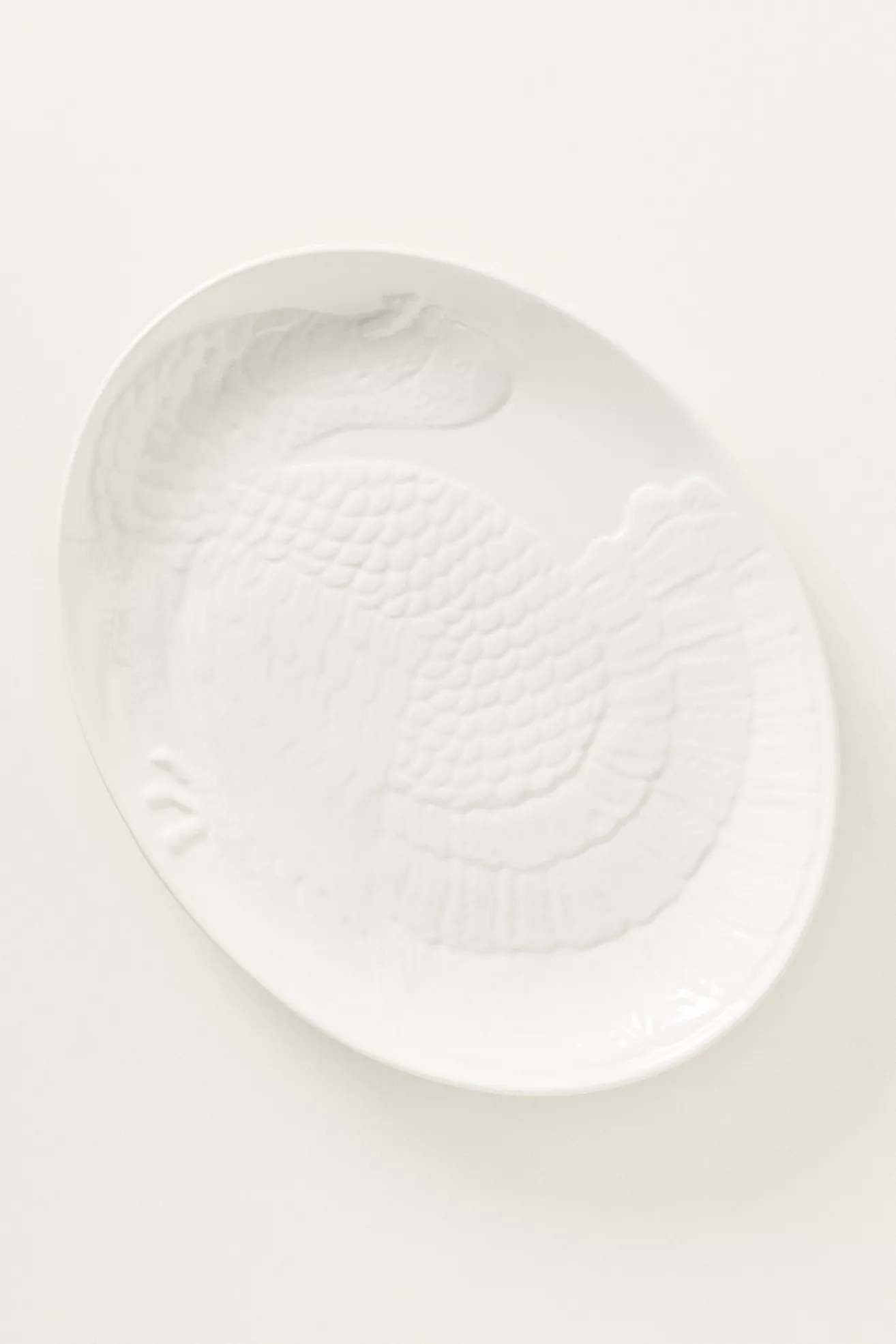 Italian Earthenware Figural Turkey Platter - thumbnail 2