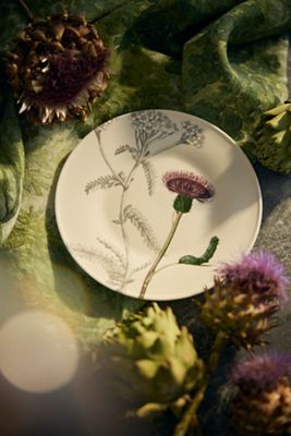 Halloween Moth Pinch Rim Serving Platter