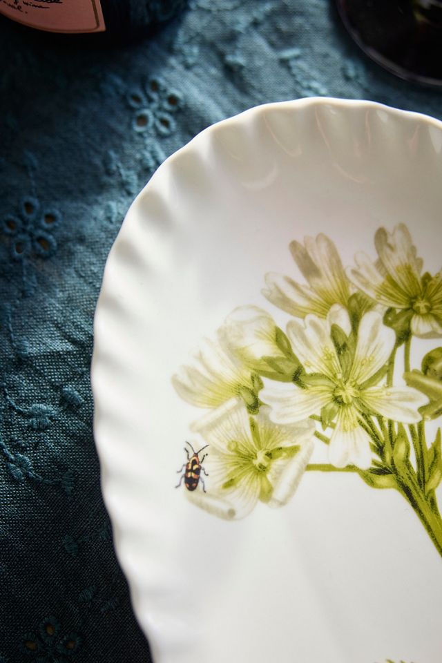 Halloween Venus Flytrap Pinch Rim Serving Platter #1