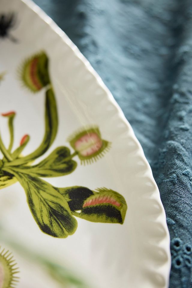 Halloween Venus Flytrap Pinch Rim Serving Platter #2