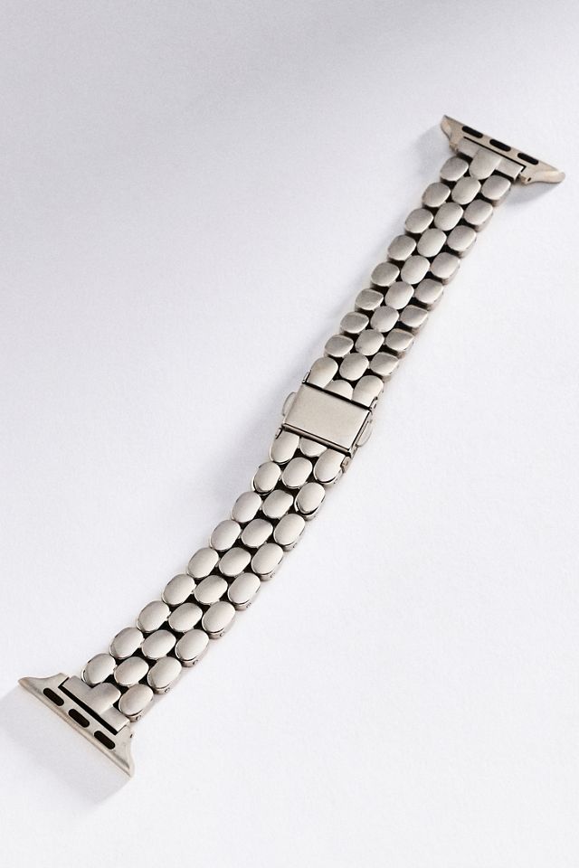 Posh Tech Emery Stainless Steel Apple Watch Band #1