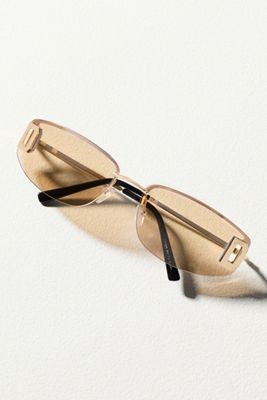 By Anthropologie Sporty Rectangle Sunglasses