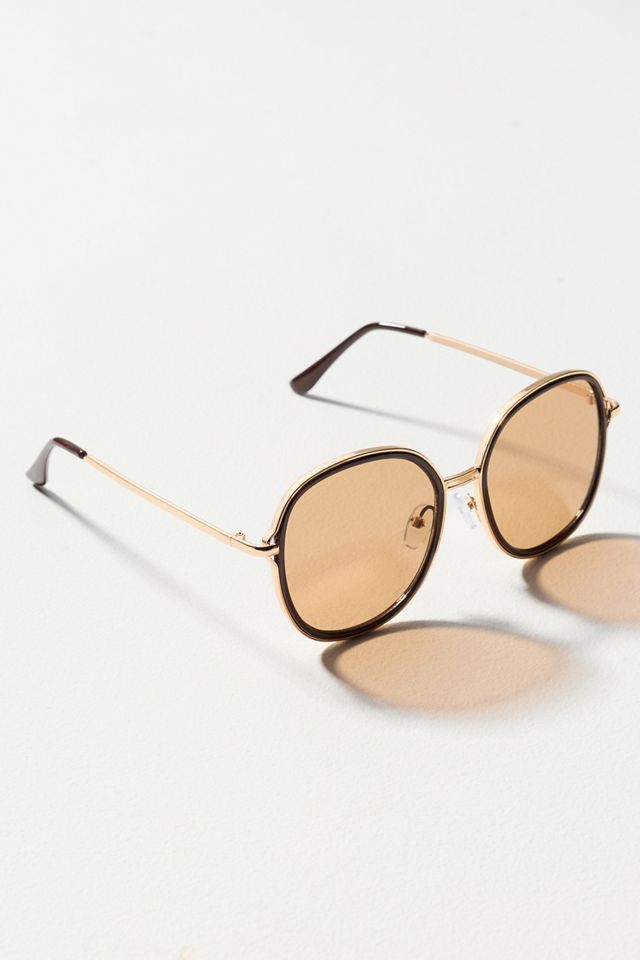 Rimmed Circle Sunglasses #1