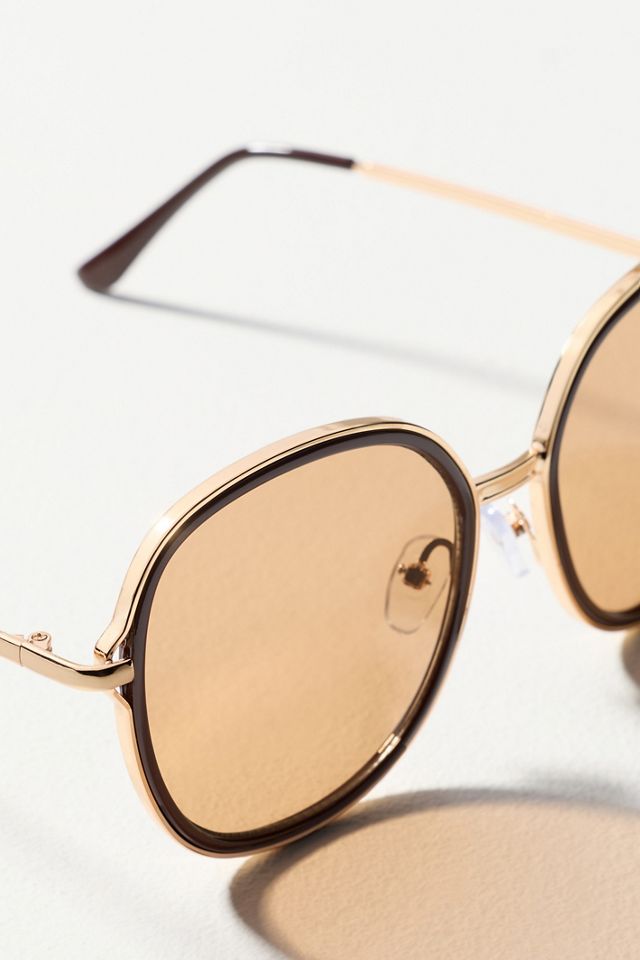 Rimmed Circle Sunglasses #2