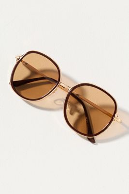 Rimmed Circle Sunglasses