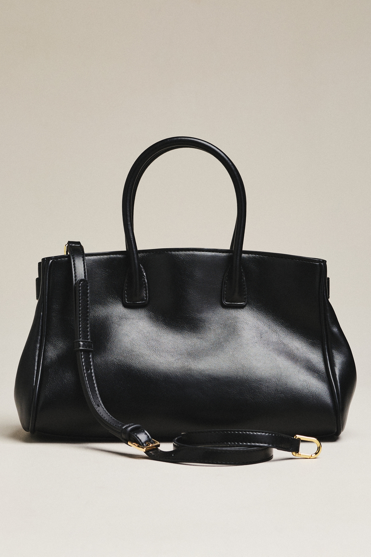 JW PEI Ziva Metal Lock Tote Bag