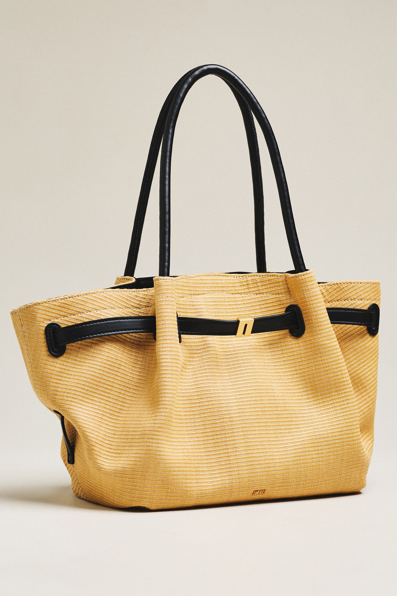 JW PEI Hana Medium Faux Straw Tote Bag