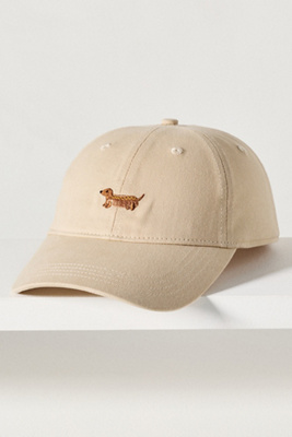 Frasier Sterling Hot Dog Pup Baseball Cap | Anthropologie display picture 2