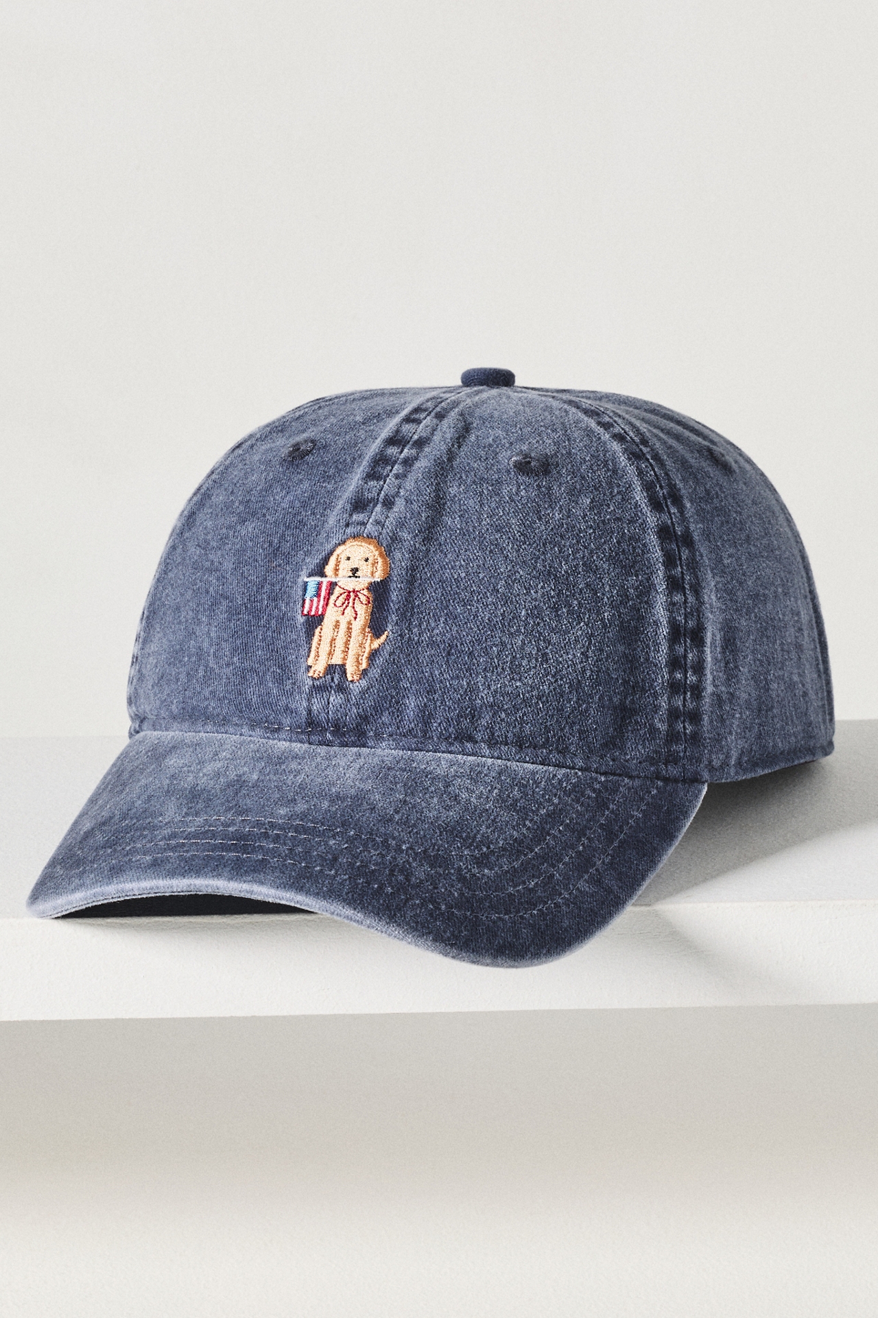 Frasier Sterling Patriotic Pup Baseball Cap
