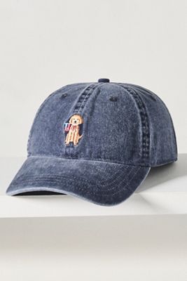 Frasier Sterling Patriotic Pup Baseball Cap