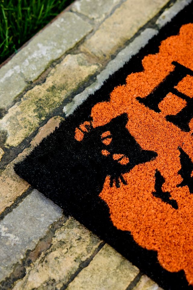 Happy Halloween Coir Doormat #1