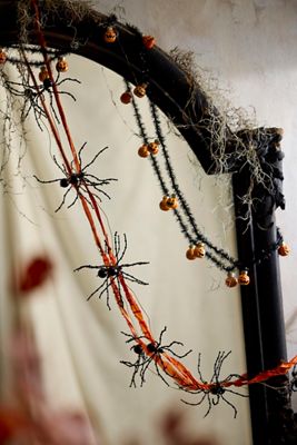 Beaded Spider Garland