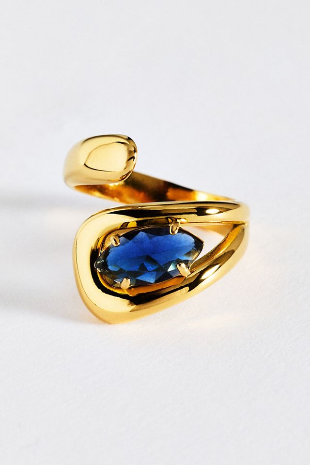 Bezel Wrap Ring #2