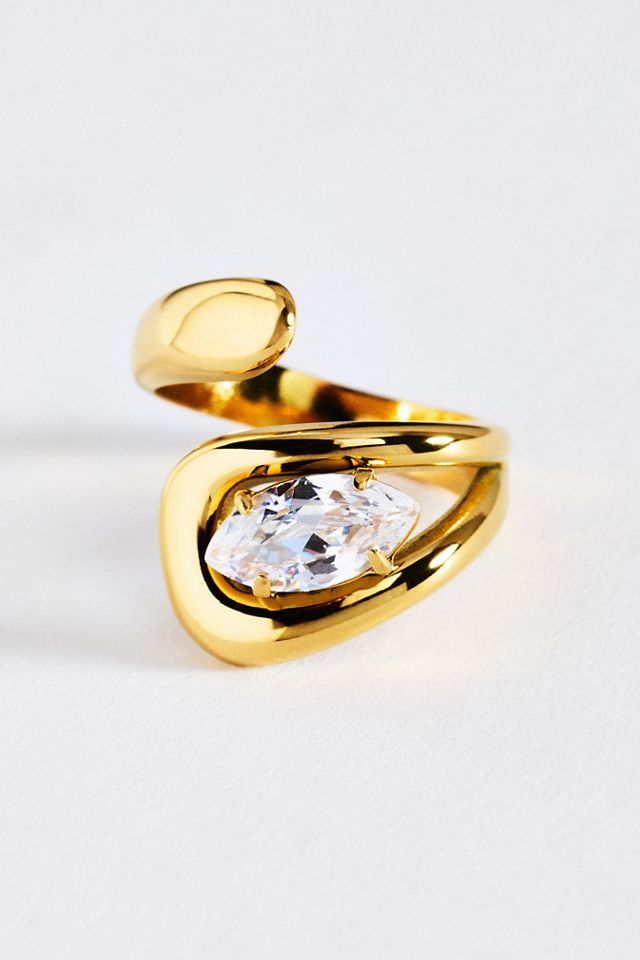 Anello Avvolgente con Castone #2