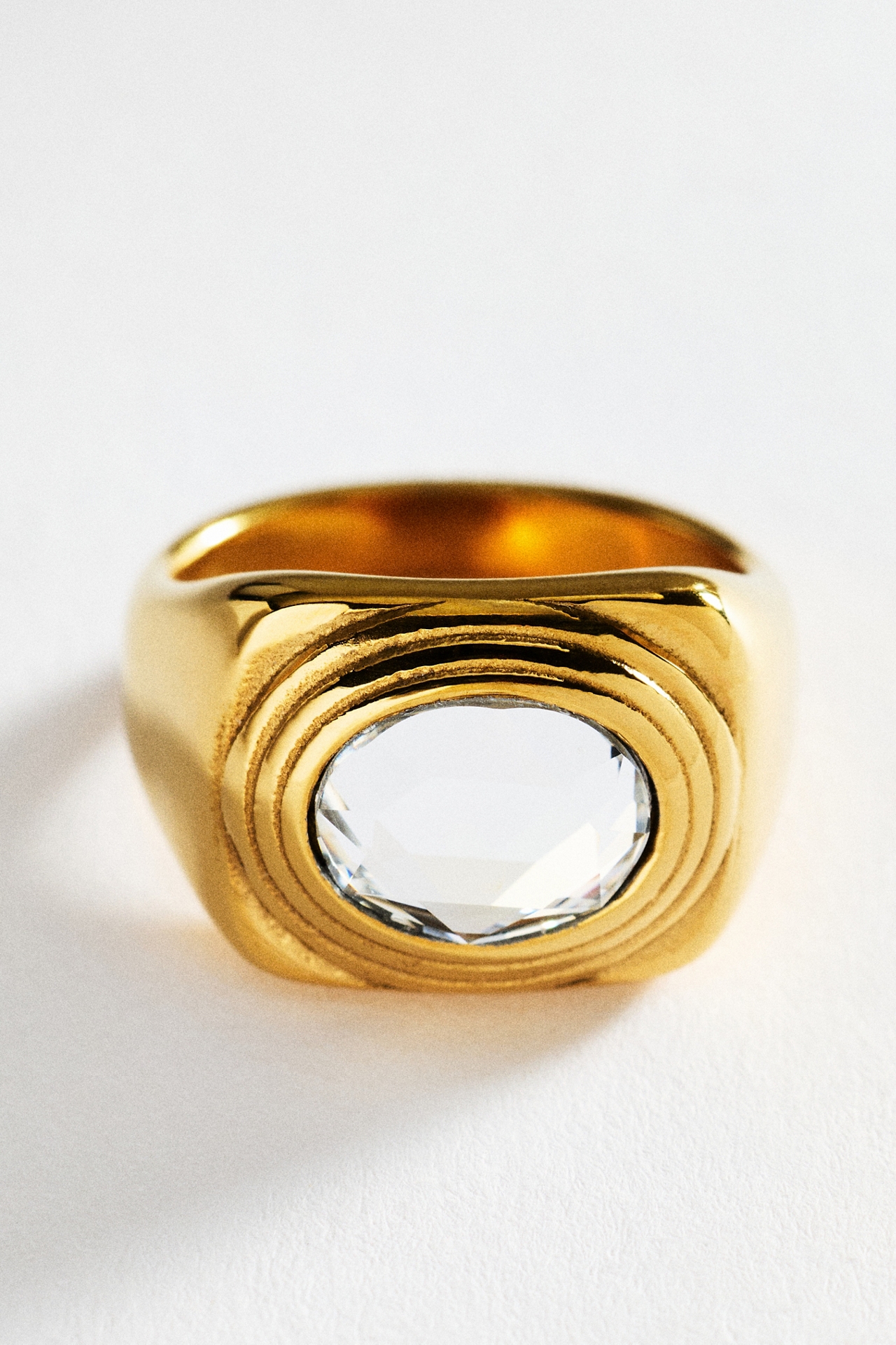 Chunky Stone Cocktail Ring