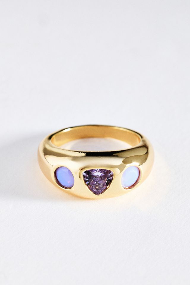 Bezel Stone Ring #1
