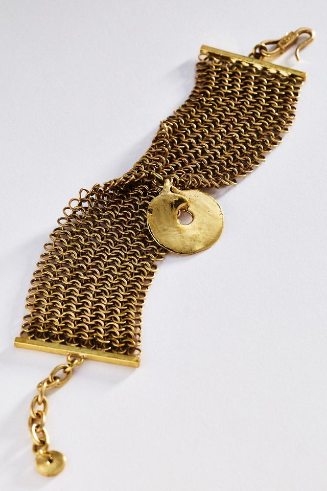 ALÉMAIS Atomic Chainmail Disc Bracelet #1