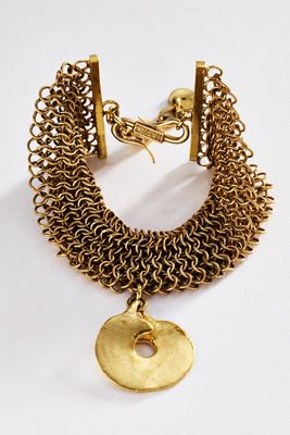 ALÉMAIS Atomic Chainmail Disc Bracelet