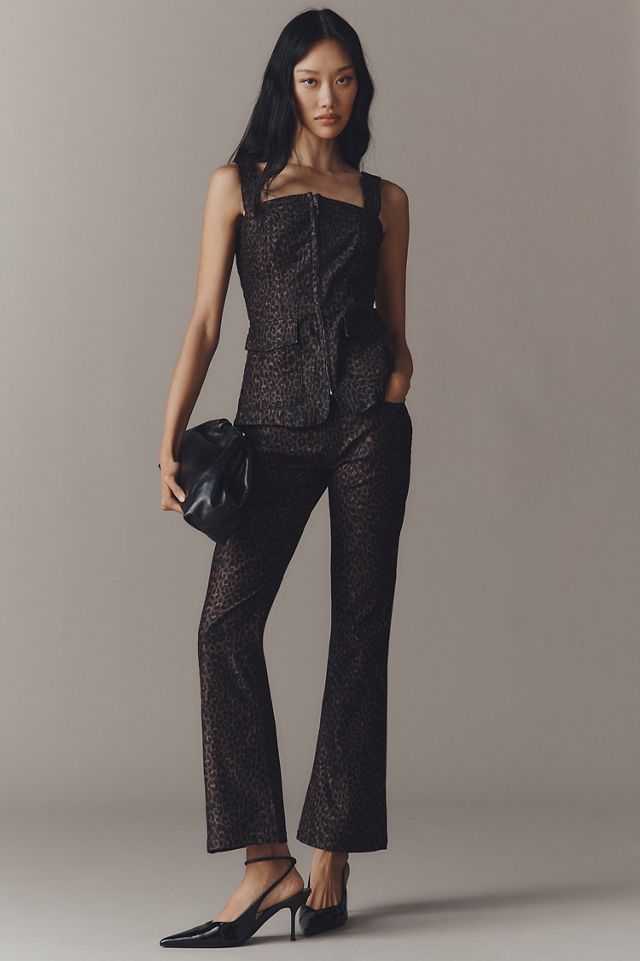 Pilcro Zip-Front Square-Neck Tank #3