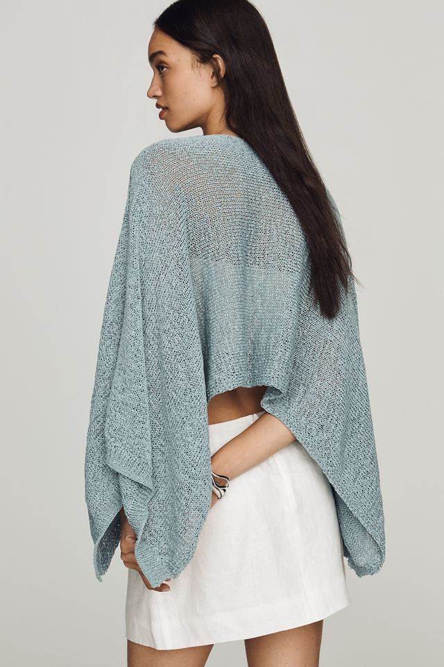 Poncho aus Gazegewebe #1